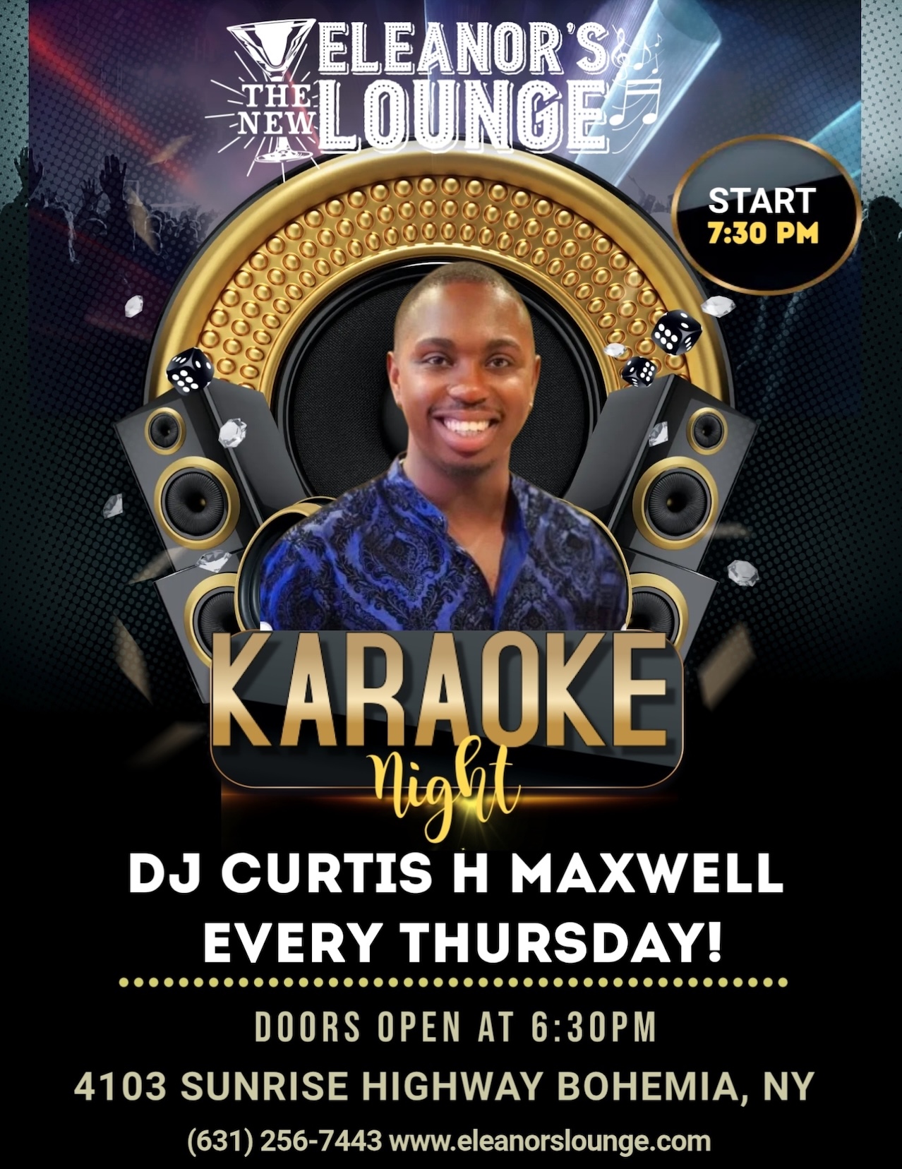 DJ Curtis H Maxwell  Karaoke Night!