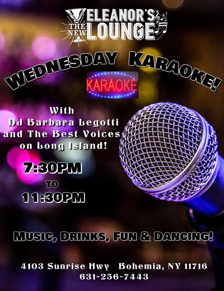 Karaoke Wednesdays!